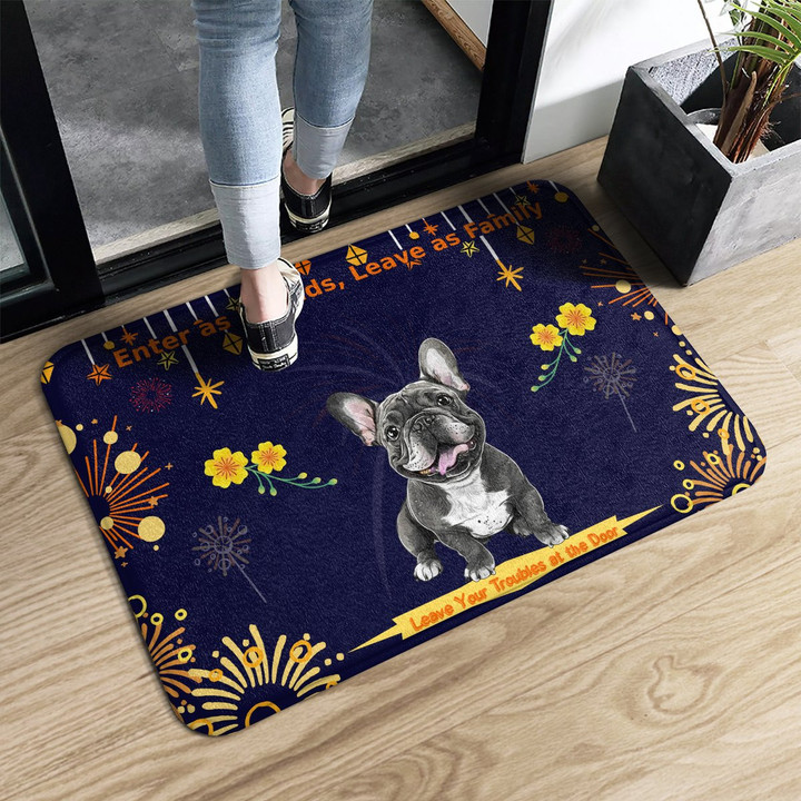 French Bulldog Superior Door Mat