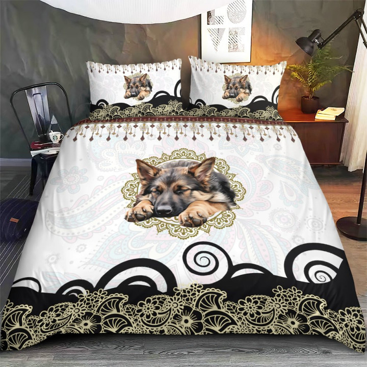 German Shepherd Bedding Set A1