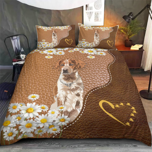 Brittany Spaniel Bedding Set NFS1
