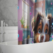 Australian Shepherd Shower Curtain k10