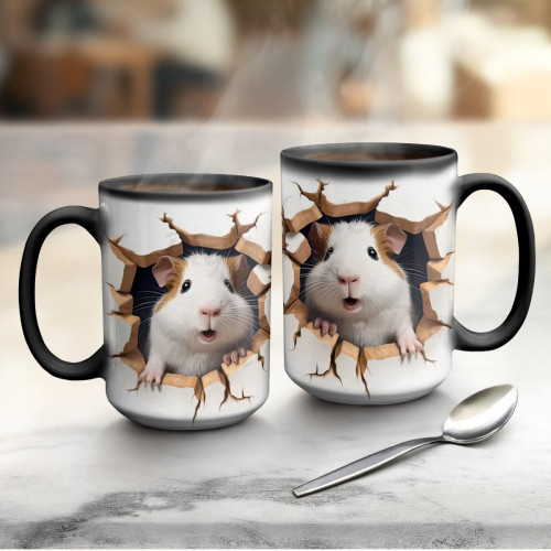 Guinea Pig Color Changing Mug 15oz JU2