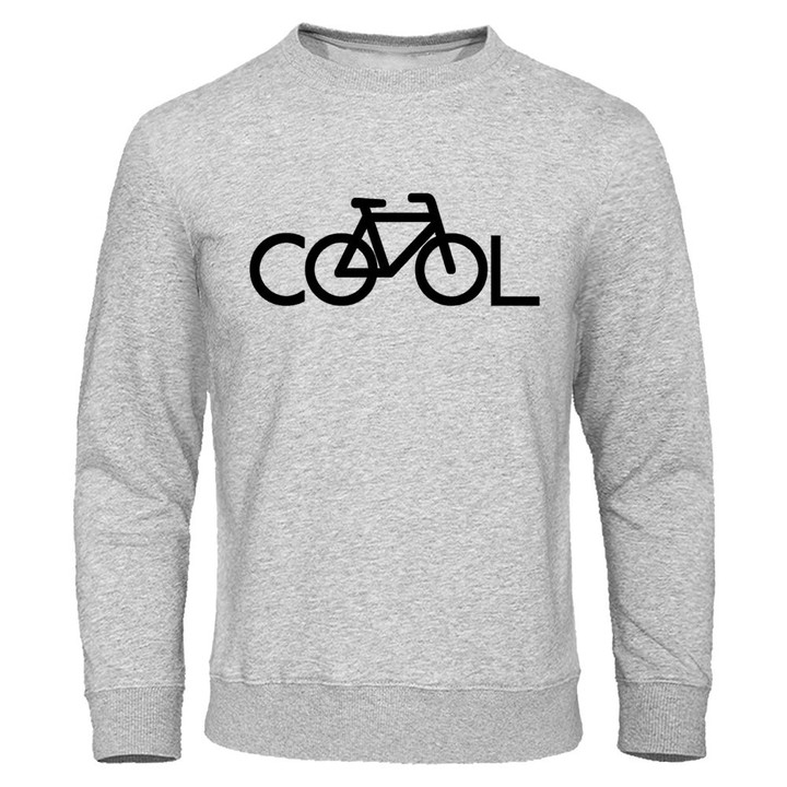 CYCLING It'S Cool Personality Men Sweatshirt Fashion Casual Clothing Loose Oversized Hoody Warm Fleece Sportswears Male Streetwear