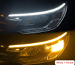 LED DRL Car Daytime Running Light Flexible Waterproof Strip Headlights
