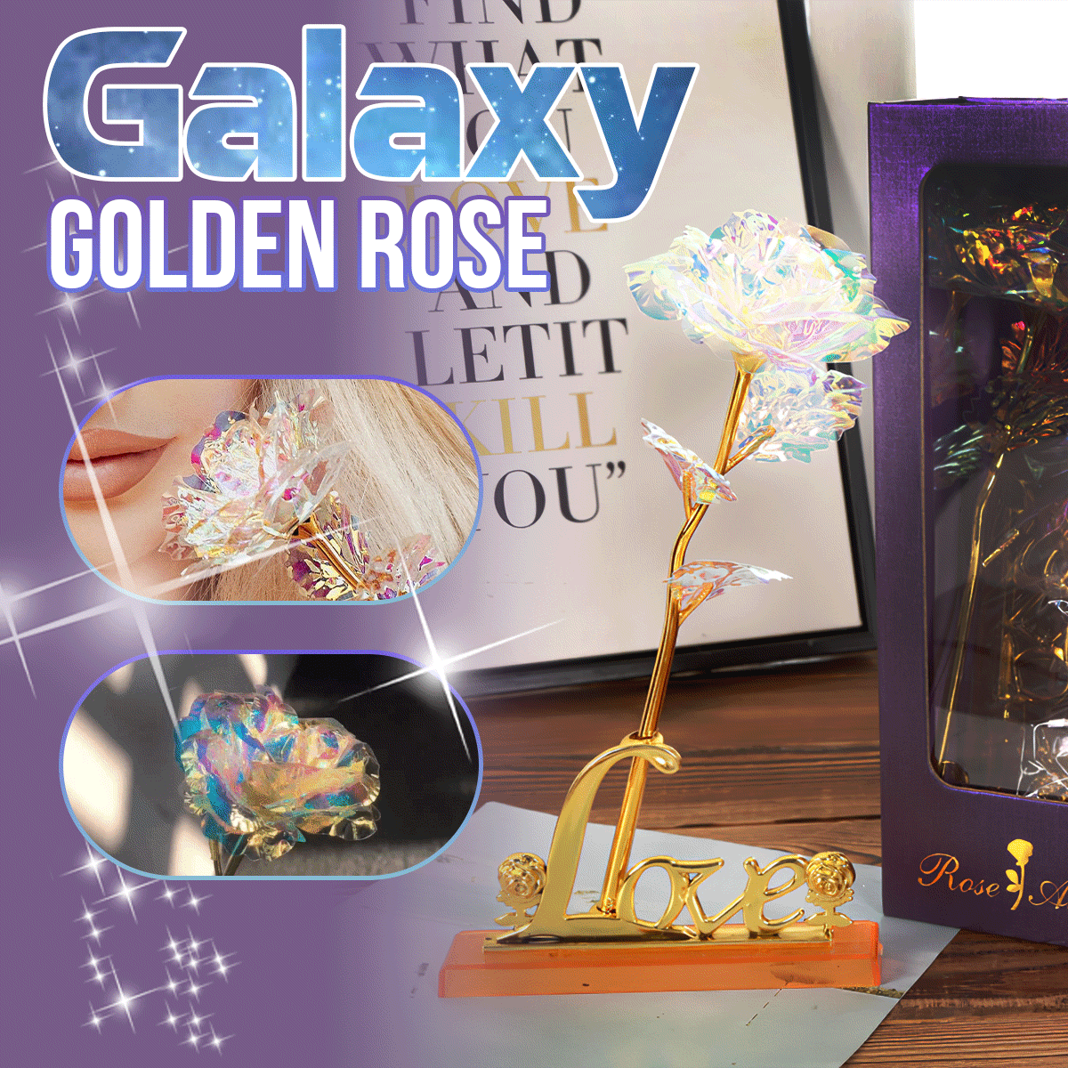 Galaxy Golden Rose