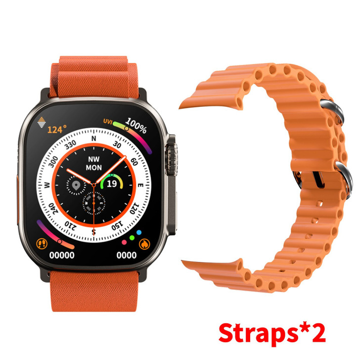 ZD8 Ultra Max Plus + Smart Watch Series 8 49mm Smartwatch 2.2" Compass NFC Bluetooth Call Men Women Sportwatch For Android IOS