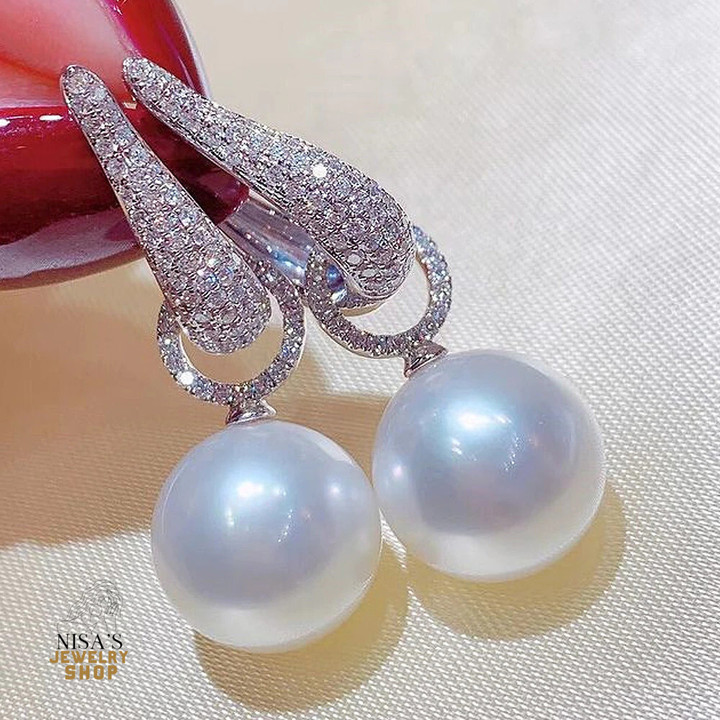 Luxury Dangle Pearl Earring