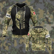 Restocked Mall - - Customize Austria Camo Unisex Adult Hoodies