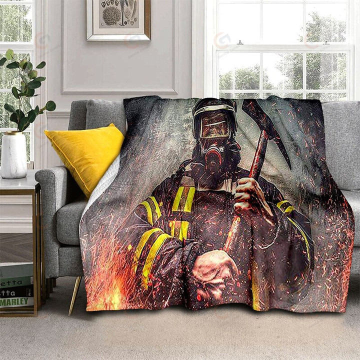 Firefighters Fire Blanket