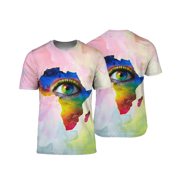 Eye Africa all over print shirt 3d hoodie