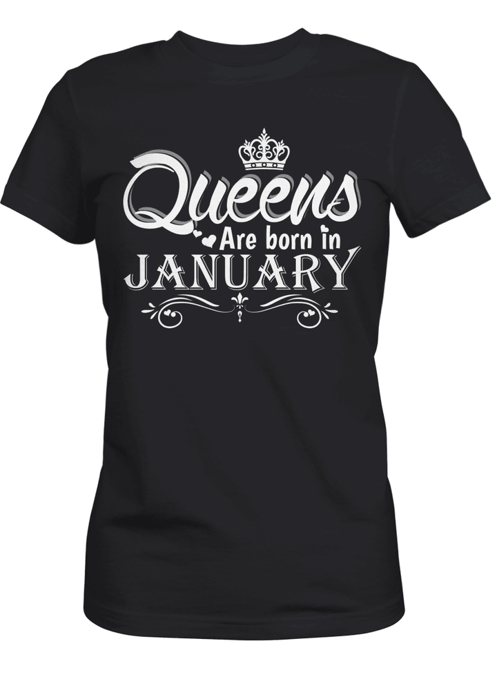 Birthday shirt for january queen shirt for black women birthday shirt for black girl