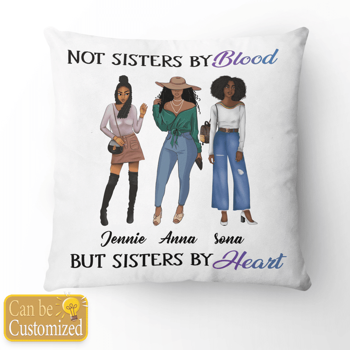 Personalized to my bestie pillow best friend gift for best friend birthday gift to best friend pillow for 3 friends