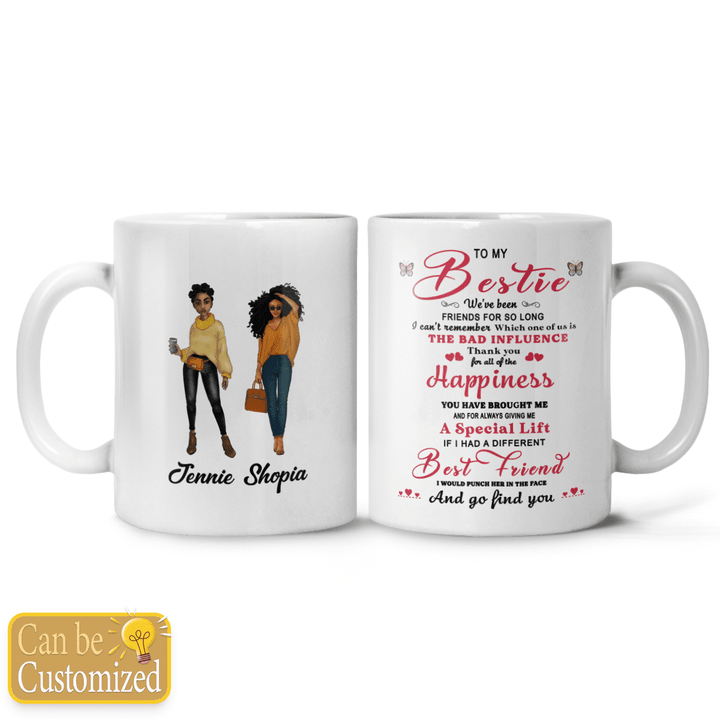 Personalized to my bestie mug we've been friends for so long (2 Girls)