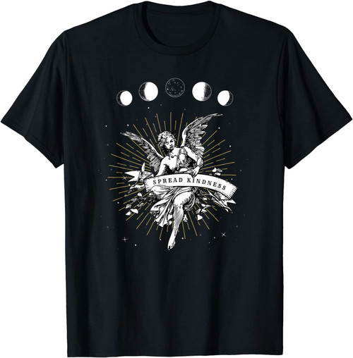 Angelcore Aesthetic Clothing Cherub Angel Light Academia T-Shirt