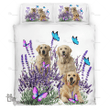 Golden Retriever Lovers Bedding Set