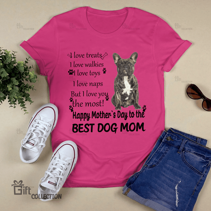 Mother`s Day French Bulldog T-shirt