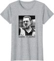 The Big Lebowski Walter Mark It Zero Black And White Poster T-Shirt