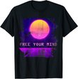Vaporwave Synthwave 80er und 90er Retro Aesthetics T-Shirt