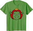 Shrek Fiona Big Face Outline T-Shirt