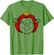 Shrek Fiona Big Face Outline T-Shirt