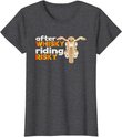 After Whisky Riding Risky | Biker Motorrad Whisky Geschenk T-Shirt
