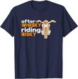 After Whisky Riding Risky | Biker Motorrad Whisky Geschenk T-Shirt