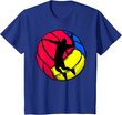 Volleyballer Trainer Beach Volleyball Spieler Geschenk T-Shirt