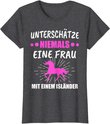 Damen Islandpferde Islandpferd Island Pferd Reitsport Geschenk T-Shirt