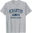Scranton Pennsylvania PA Vintage-Sport-Design, Marineblau T-Shirt