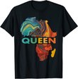 African Queen Women Clothing Art T-Shirt