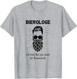 Herren Bier Studiengang Bierologe Brauwesen Braumeister Bierbrauer T-Shirt
