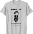 Herren Bier Studiengang Bierologe Brauwesen Braumeister Bierbrauer T-Shirt