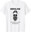 Herren Bier Studiengang Bierologe Brauwesen Braumeister Bierbrauer T-Shirt