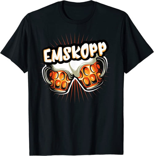 Emskopp Emsland Bier Boßeln T-Shirt