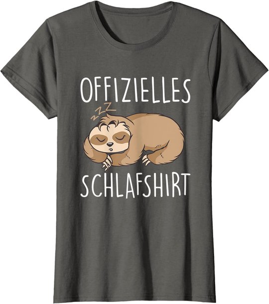 Süßes Schlafendes Faultier | Schalfanzug Bettzeug Schlaf T-Shirt