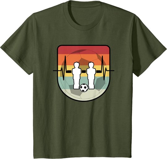 Tischkicker Tischfußball Foosball Vintage T-Shirt