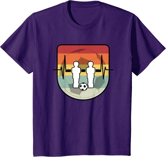 Tischkicker Tischfußball Foosball Vintage T-Shirt