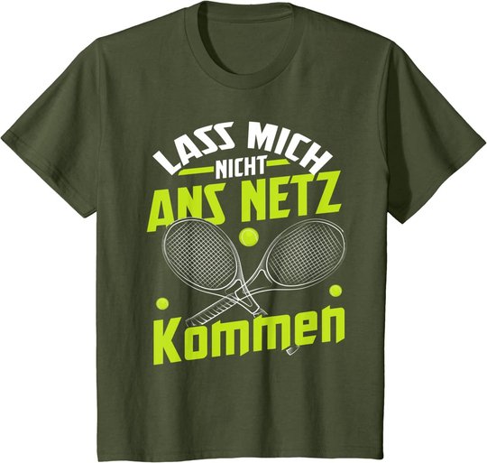 Tennisspieler Tshirt Tennis Tennisschläger Herren T-Shirt