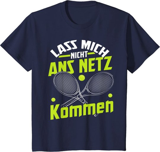 Tennisspieler Tshirt Tennis Tennisschläger Herren T-Shirt