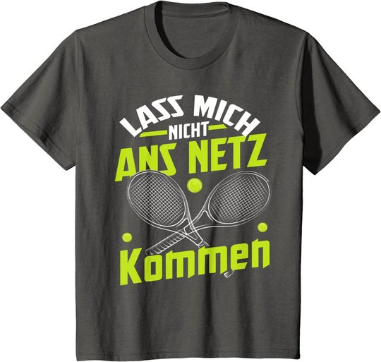 Tennisspieler Tshirt Tennis Tennisschläger Herren T-Shirt