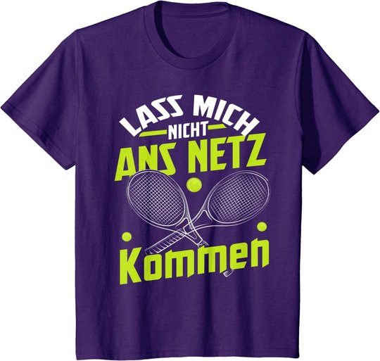 Tennisspieler Tshirt Tennis Tennisschläger Herren T-Shirt