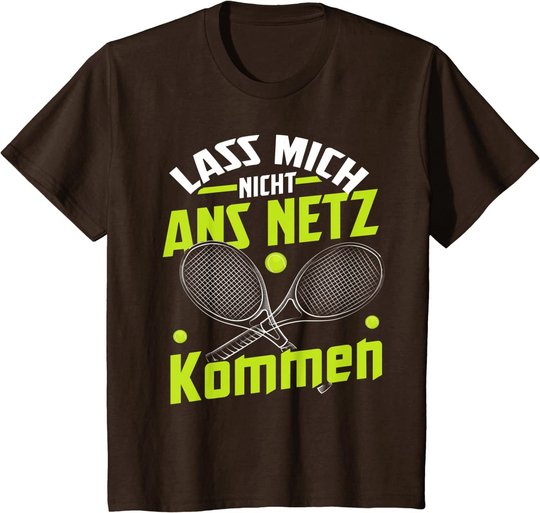 Tennisspieler Tshirt Tennis Tennisschläger Herren T-Shirt