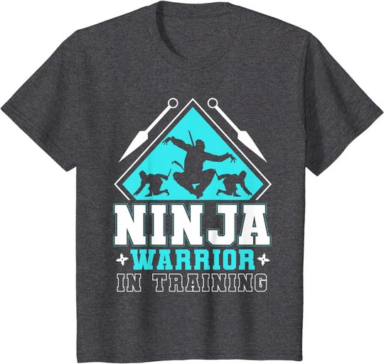 Ninja In Training Warrior Style Ninja Warrior Geschenk T-Shirt
