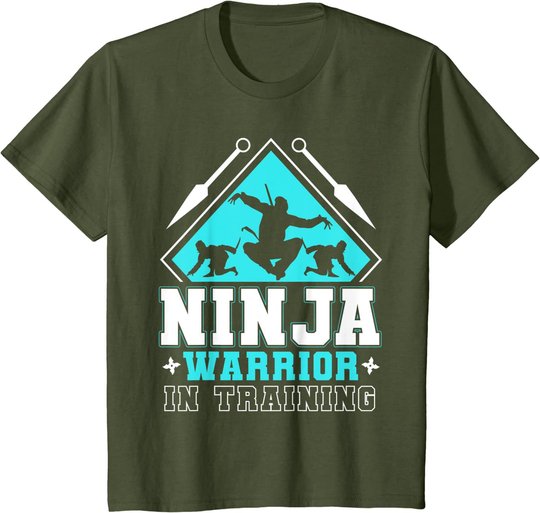 Ninja In Training Warrior Style Ninja Warrior Geschenk T-Shirt