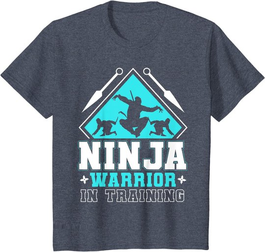 Ninja In Training Warrior Style Ninja Warrior Geschenk T-Shirt