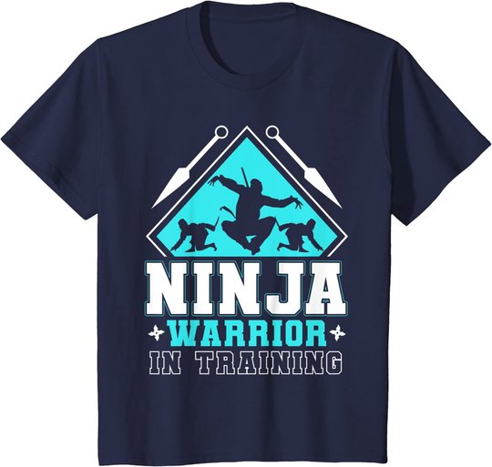 Ninja In Training Warrior Style Ninja Warrior Geschenk T-Shirt