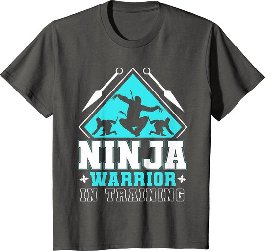Ninja In Training Warrior Style Ninja Warrior Geschenk T-Shirt