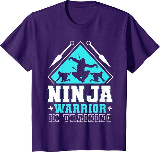 Ninja In Training Warrior Style Ninja Warrior Geschenk T-Shirt