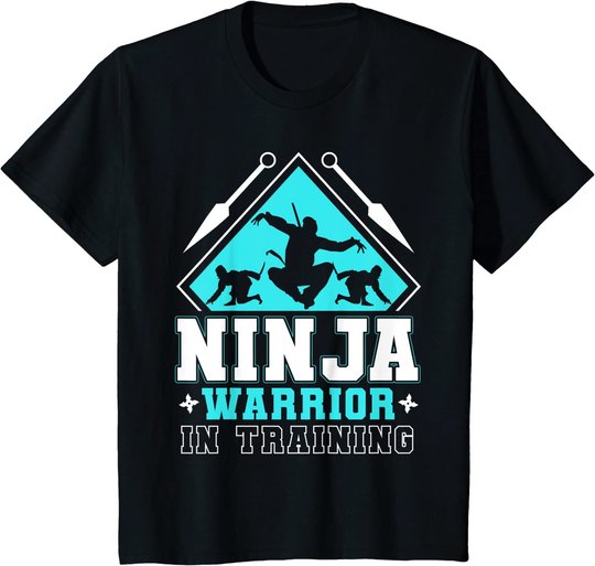 Ninja In Training Warrior Style Ninja Warrior Geschenk T-Shirt