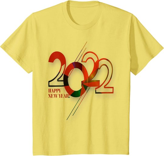 Silvester Happy New Year 2022 T-Shirt