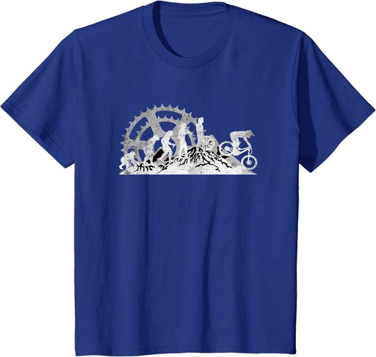 Evolution Downhill Mountain Bike MTB Mountain Biking T-Shirt